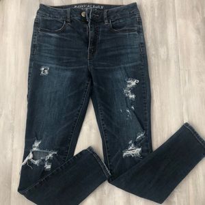 American Eagle super stretch high rise jean